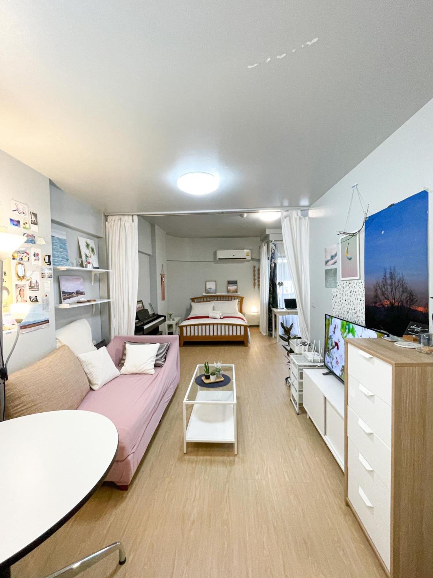 Tower Resident In The Heart Of Bangkok Shopping Center Apartment Makkasan Екстериор снимка