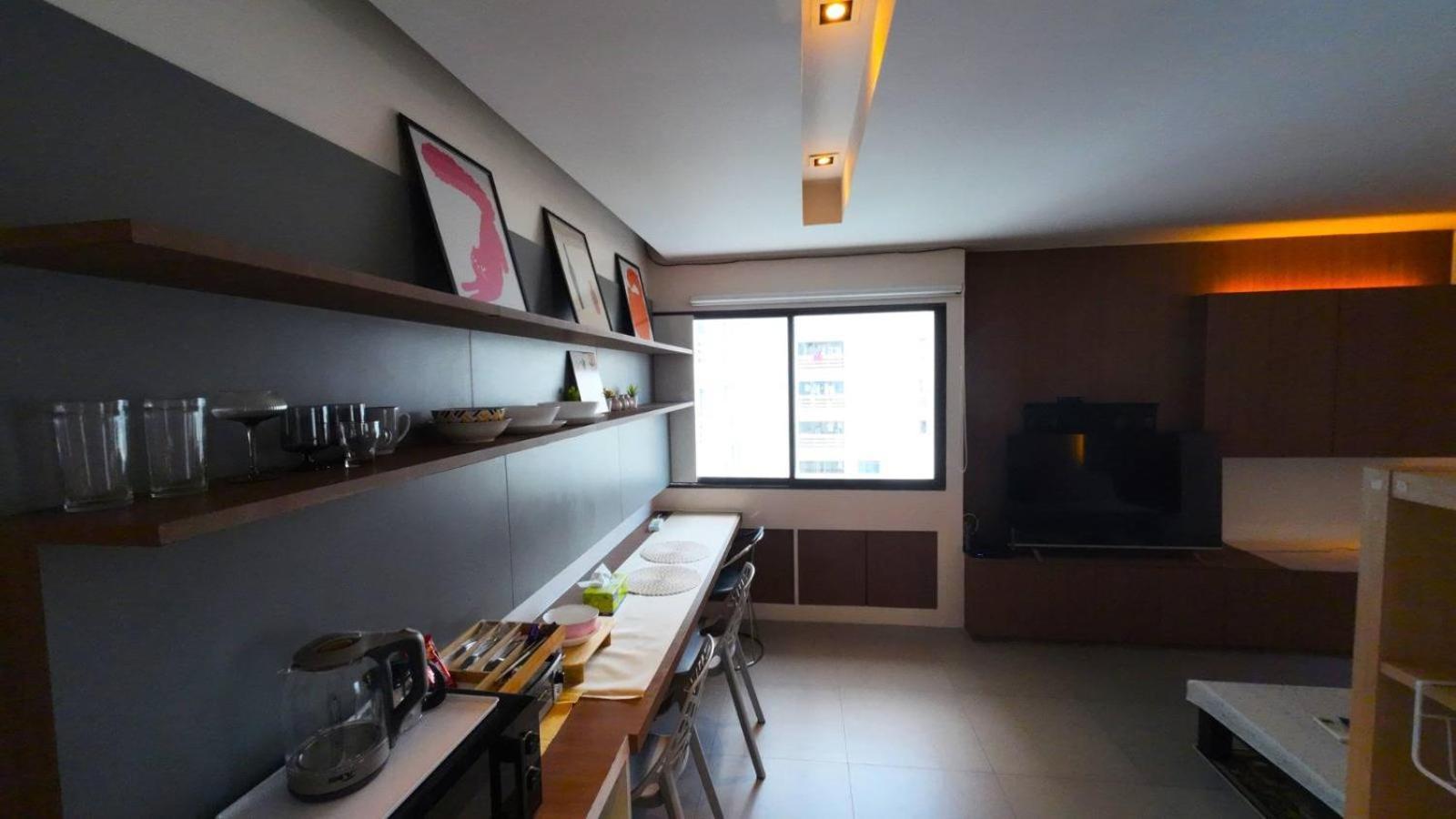 Tower Resident In The Heart Of Bangkok Shopping Center Apartment Makkasan Стая снимка